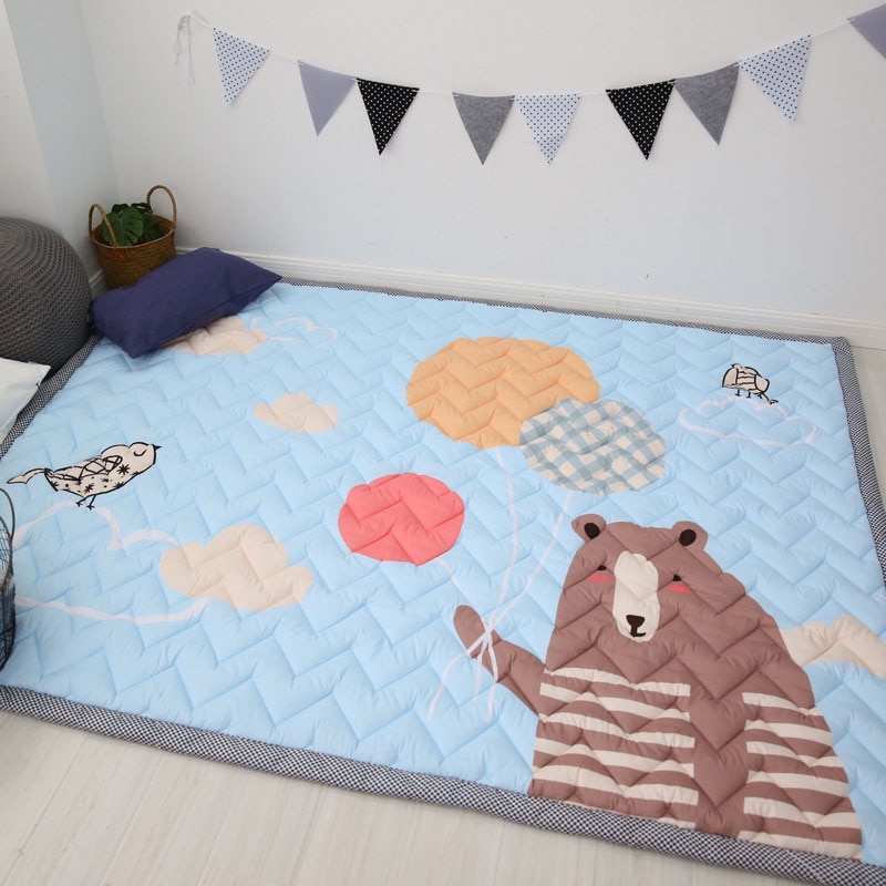 Kids Play Mat Thick Washable Carpet